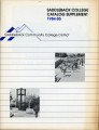 Saddleback College catalog supplement : 1984-85