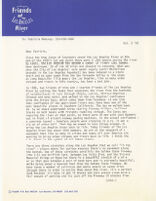 Letter from Lewis MacAdams, Friends of the Los Angeles River, to Patricia Medavoy