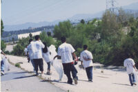 Volunteers at the 15th Annual Los Angeles River Clean Up