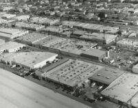 Aerial photograph of Los Angeles