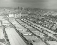 Aerial photograph of Los Angeles