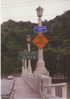 Los Angeles River sign