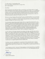 Letter from Jessica Murray, Friends of the Los Angeles River, to Marie Rumsey for Councilmember Perry