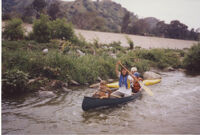 Canoeing on the Los Angeles River