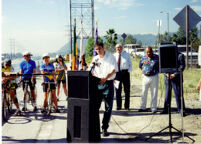 Los Angeles River Bike Path Groundbreaking