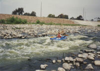 Kayaking on the Los Angeles River