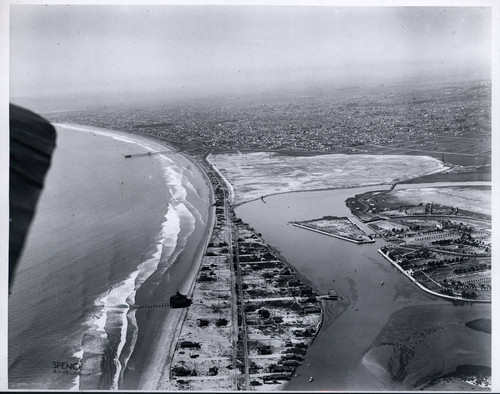 Alamitos Bay Peninsula looking east