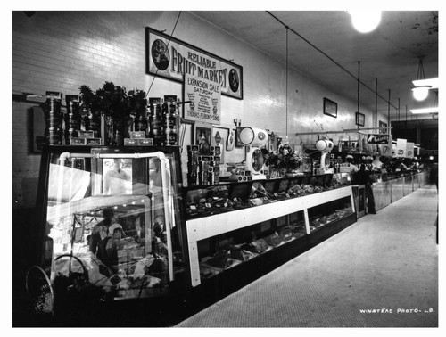 Thomas Perkins Meat Market interior