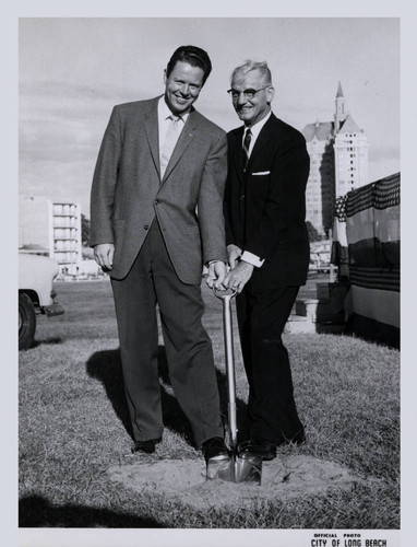 Exhibit hall groundbreaking