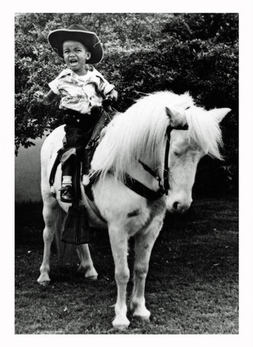 Boy on pony