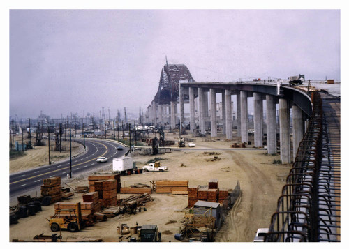 Desmond Bridge long view of construction