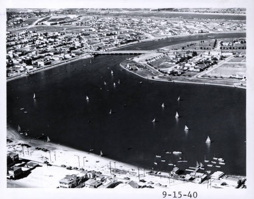 Alamitos Bay, Belmont Shore, and Naples, 1940