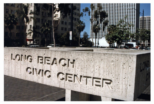 Civic Center sign — Calisphere