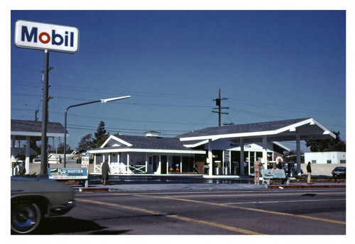 Mobil Station at Atlantic