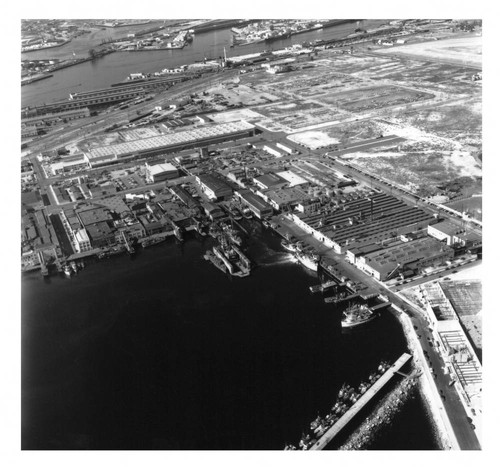 Aerial view of "Fish Harbor"