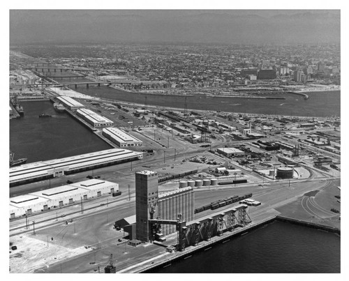 Long Beach harbor, 1960