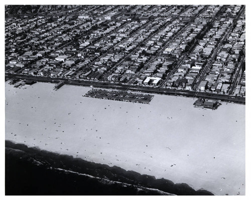 Belmont Shore beach, 1970