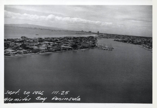 Alamitos Peninsula looking west