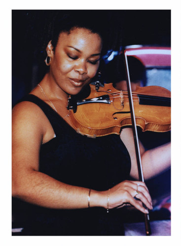 Violinist Karen Briggs