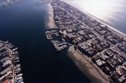 Alamitos peninsula looking east, 1994