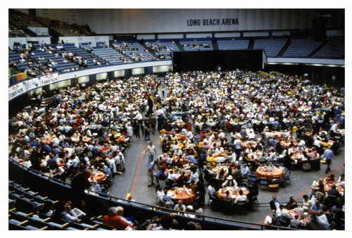 Dining at the Long Beach Arena