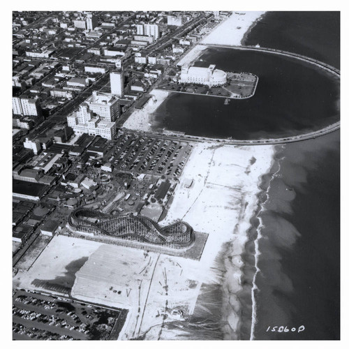 Aerial view of the Pike, 1952