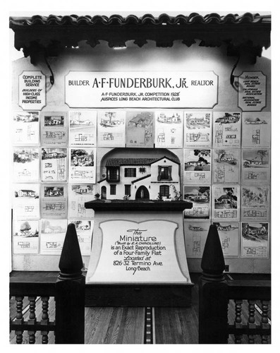 A.F. Funderburk, Jr. Builder Display