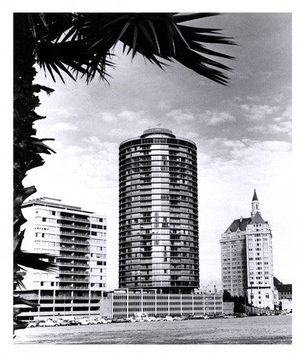 International Tower viewed from the beach