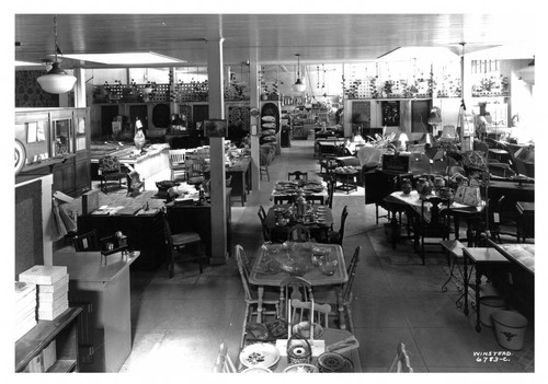 Department store interior