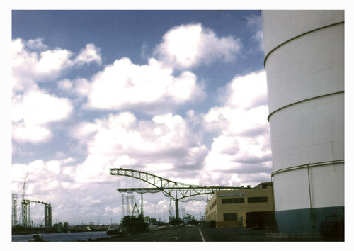 Bridge with clouds