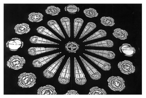 Congregational Church rose window