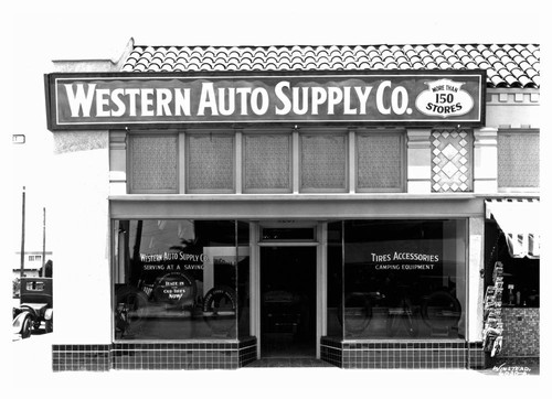 Exterior View of Western Auto Supply Co