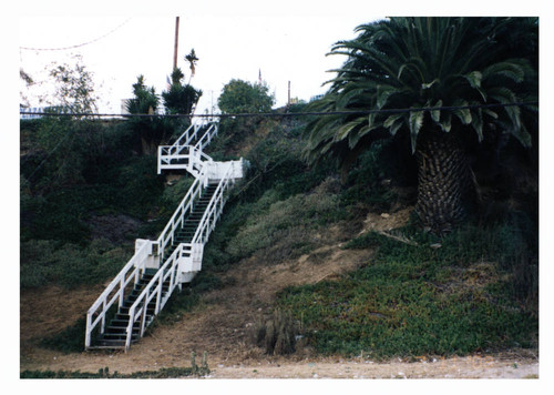 Beach staircase