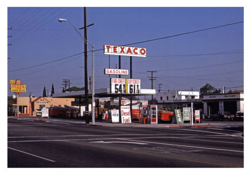 Texaco Service Station at Canal and PCH