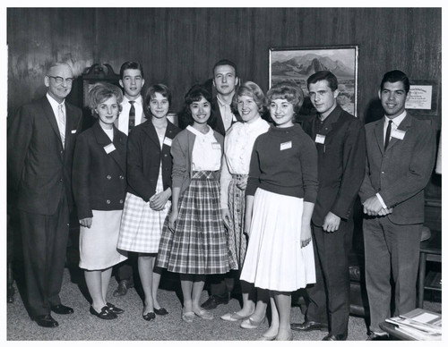 American Field Service students, Long Beach