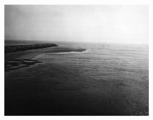 Alamitos Bay entrance, looking south