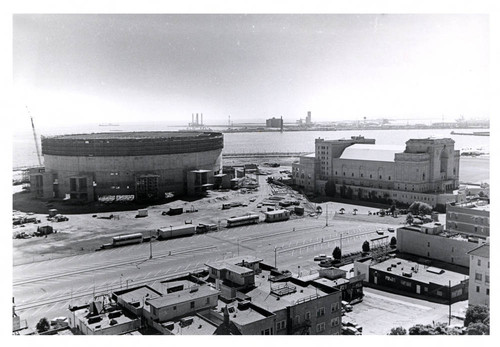 Civic auditorium and new arena