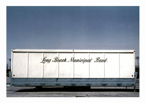 Long Beach Municipal Bandstand mobile trailer