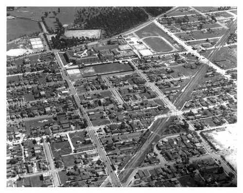 Aerial view of Wilson High