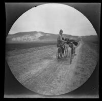 William Sachtleben approaching Eye Yash en route from Beypasari to Ankara, Turkey, 1891