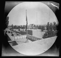 View of Tabrīz from the roof of the Turkish Consulate, Tabrīz, Iran, 1891