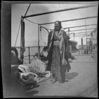 Man on a ferry, Turkey, 1895