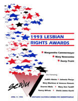 Seventeenth Lesbian Rights Award Dinner - Dinner Program