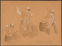 Making rice cakes, n.d