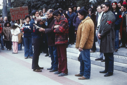 State Capitol Demonstration Pipe Ceremony