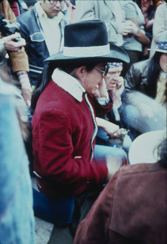 Demonstration for Dennis Banks