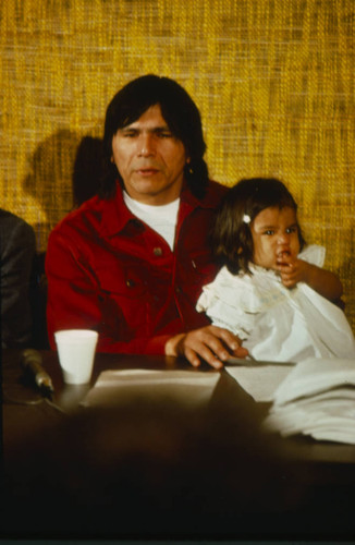 Press Conference with Dennis Banks and Daughter