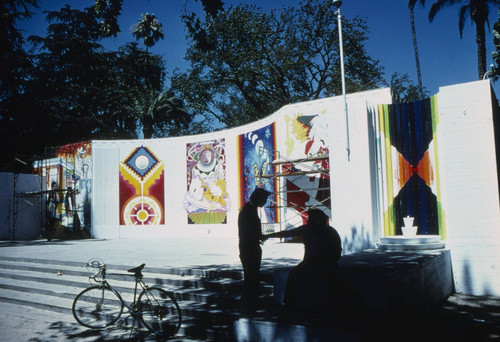 Royal Chicano Air Force Mural Production Southside Park