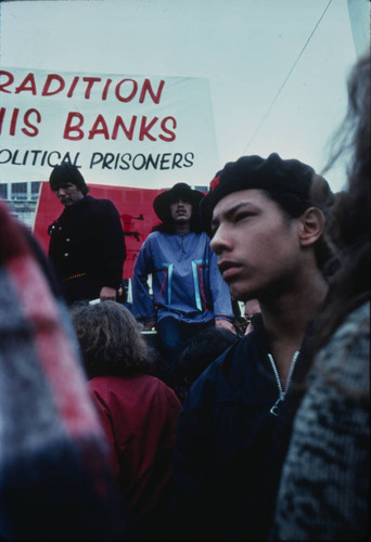 Demonstration for Dennis Banks