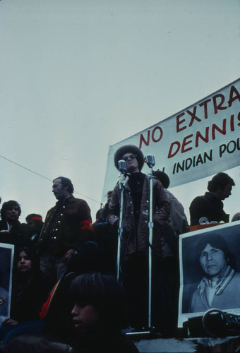 Demonstration for Dennis Banks